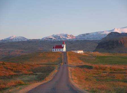 Ingjaldshóll: A Historic Farm and Church on Iceland’s Snæfellsnes Peninsula